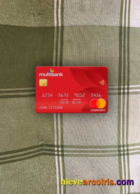 Panama Multibank mastercard photolook